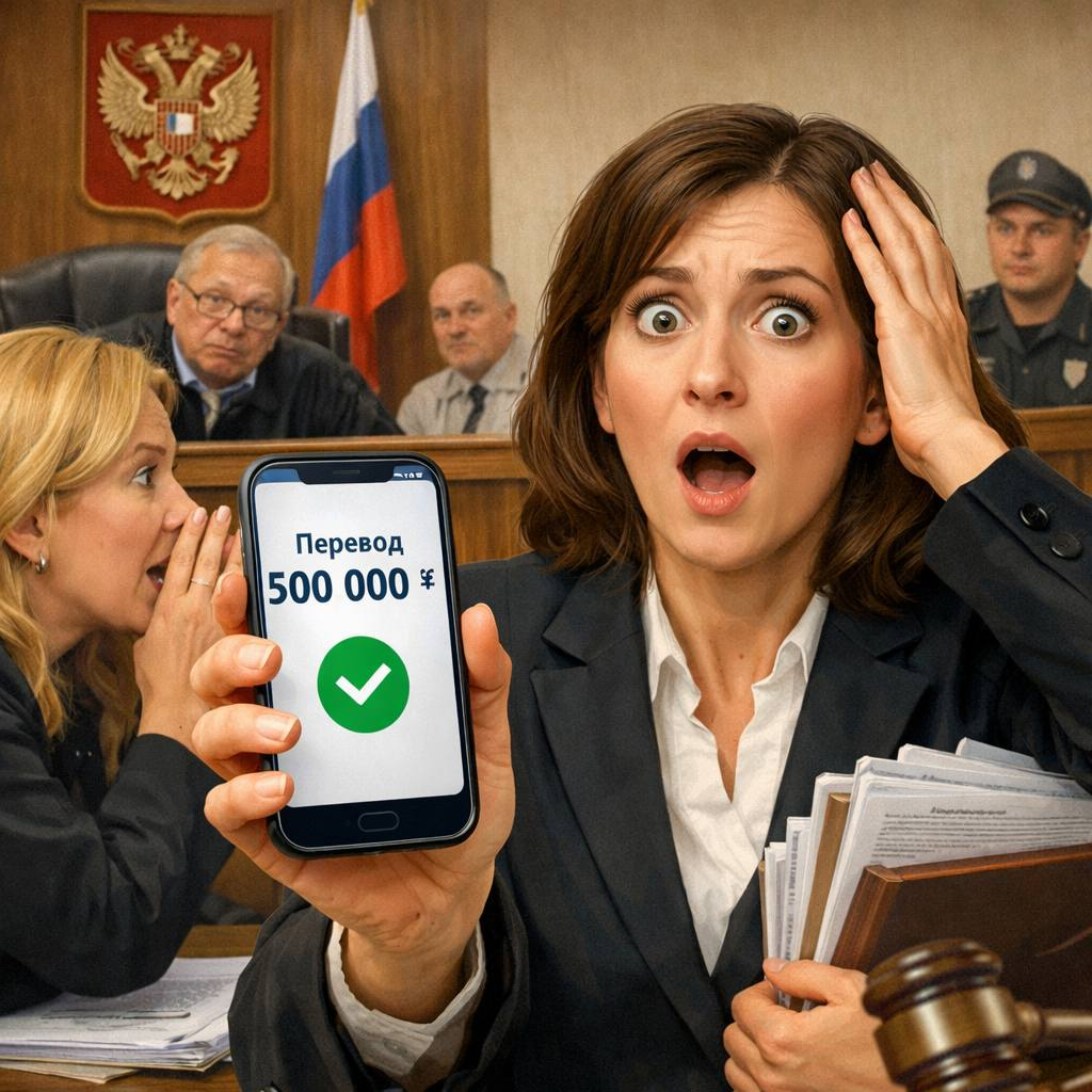 Необычная история с переводом 500 000 рублей на неправильный счёт