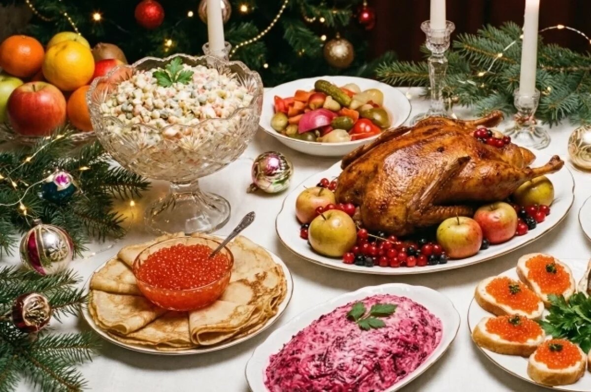 Как празднично и здорово оформить новогодний стол
