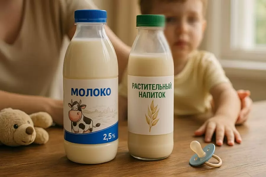 Растительное молоко для детей: преимущества и риски, разоблачает эксперт