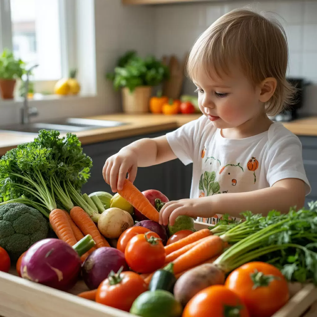 Как сделать овощи любимыми для детей: семь эффективных методов