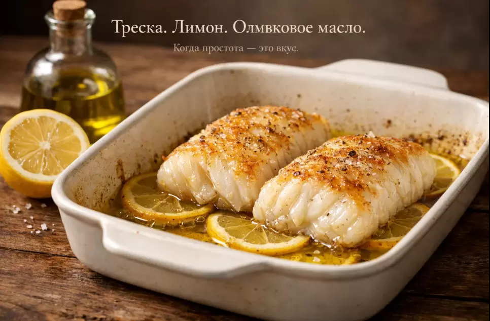 Как всего за три ингредиента приготовить восхитительную треску в духовке