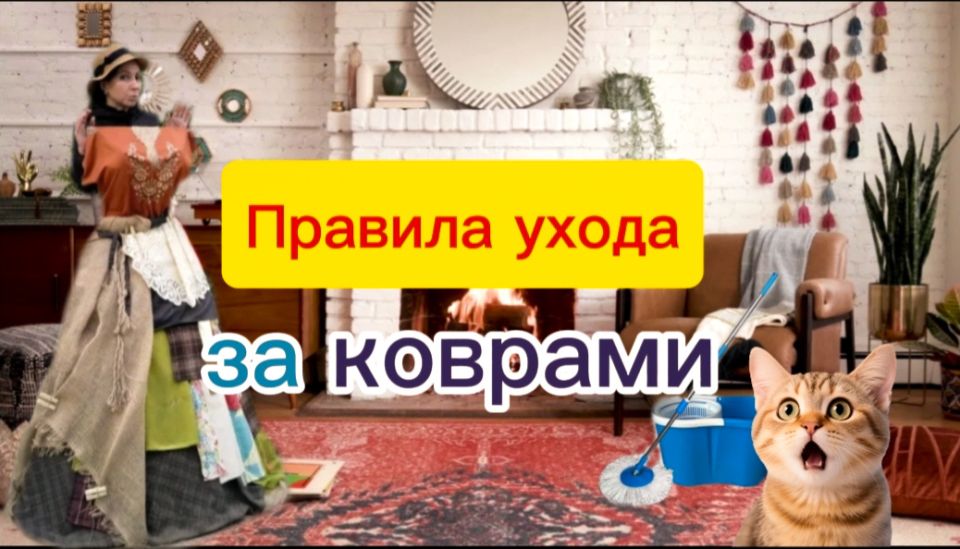 Как правильно ухаживать за коврами: секреты чистоты и долговечности
