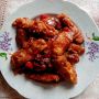 Куриная грудка с овощами в грейпфрутово-томатном соусе