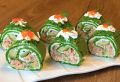 Рулет со шпинатом: вкусная закуска для любого стола